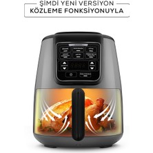 Karaca Air Pro Cook Köz Xl Airfryer Space Gray Black