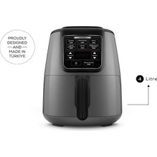 Karaca Air Pro Cook Köz Xl Airfryer Space Gray Black