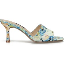 Nine West Derona2 3fx Mavi Kadın Topuklu Terlik