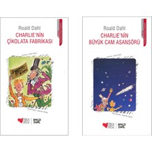 Charlie'nin Çikolata Fabrikası - Charli'nin Büyük Cam Asansörü 2 Kitap - Roald Dahl