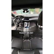 Ünal Matt Peugeot 508 2021 Uyumlu Akıllı Paspas Araca Özel Oto Paspas Araba Paspas