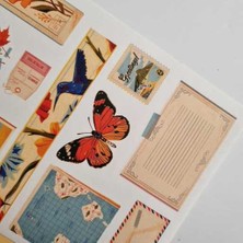 Deyda Vintage Ke - Sitcker Etiket | Bullet Journal, Ajanda, Scrapbook Için Uygun