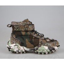 Guja 23K351 Boğazlı Yeşil Kadın Sneakers