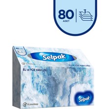Selpak El ve Yüz Havlusu 80 Yaprak