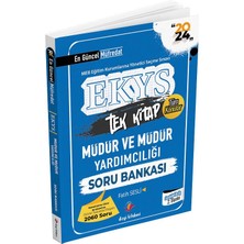 Dizgi Kitap 2024 MEB EKYS Müdür ve Müdür Yardımcılığı Soru Bankası - Fatih Sesli