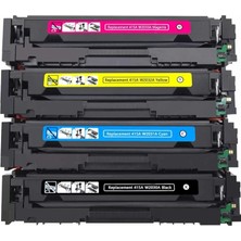 Eko Kartuş Hp Color Laserjet Pro Mfp M479FNW Çipli  4 Renk Takım Muadil Toneri 415A