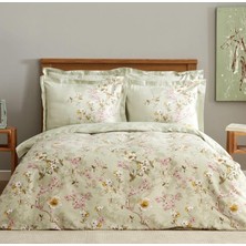 Karaca Home Roch Mint Çift Kişilik  Pamuk Saten Nevresim Takımı