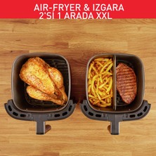 Tefal EY8018 Easy Fry & Grill & Xxl Yağsız Fritöz Airfryer, 6,5 Litre Kapasite