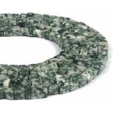 Uçar Doğal Taş Jasper Doğal Taş Küp Kesim 4X4MM Dizi