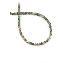 Uçar Doğal Taş Afrika Turkuaz Doğal Taş Parlak Yıldız Kesim 4mm Dizi [AA]