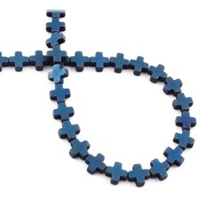 Uçar Doğal Taş Hematit Doğal Taş Mat Mavi 8mm Dizi