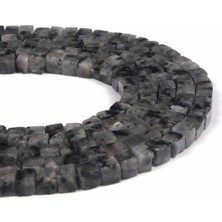 Uçar Doğal Taş Larvakit Doğal Taş Küp Kesim 4X4MM Dizi