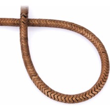 Uçar Doğal Taş Hematit Doğal Taş Mat Kahverengi Yarasa Kesim 6x2mm Dizi [AA]