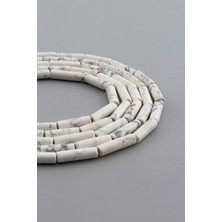 Uçar Doğal Taş Havlit Doğal Taş Parlak Silindir Kesim 4X13MM Dizi