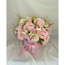 Zb Flowers Sevgiliye hediye Kutuda Gül doğum Günü Hediyesi sevgiliye Hediye kelebekli Çiçek konsept Hediye