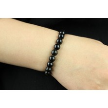 Kendin Gibi Obsidyen Taşı Doğal Taş Bileklik – 8 mm
