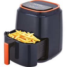 Kumtel Lacivert Digital Fastfryer (Yağsız Fritöz Airfryer)