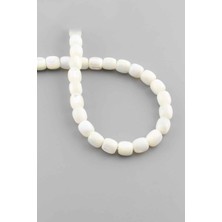 Uçar Doğal Taş Sedef Doğal Taş Beyaz 8x8mm Dizi