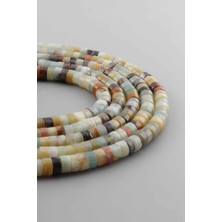 Uçar Doğal Taş Amazonit Doğal Taş Parlak Dore Kesim 6x3mm Dizi [AA]