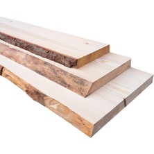 Szn Wood Kütük Raf Ladin-Göknar 1 Kenar Sulama ( Genişlik 20-25 cm Kalınlık 3 cm )