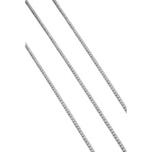 Uçar Doğal Taş Hematit Doğal Taş Parlak Gümüş 2X2MM Dizi