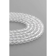 Uçar Doğal Taş Cam Parlak Beyaz Avize Kesim 6mm Dizi