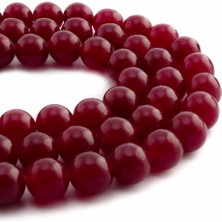 Uçar Doğal Taş Akik Doğal Taş Küre Kesim 12mm Dizi