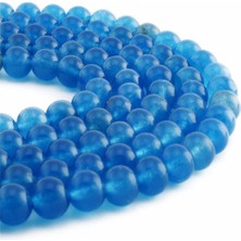 Uçar Doğal Taş Akik Doğal Taş Küre Kesim 8mm Dizi [B+]