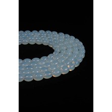 Uçar Doğal Taş Cam Parlak Şeffaf Arpa Kesim 6x9mm Dizi