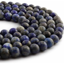 Uçar Doğal Taş Lapis Lazuli Doğal Taş Küre Kesim 8mm Dizi
