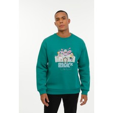 Lumberjack ml Rıckmorty 16PK-272 3pr Yesıl Erkek Sweatshirt