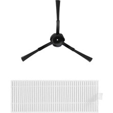 Srfn Ticaret 360 Vacuum Mop Cleaner S10 Uyumlu 1xhepa Filtre 1xyan Fırça Yedek Parça Seti