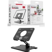 Matesstore OPTANA Taşınabilir Katlanabilir Masaüstü Tablet Standı Taşınabilir Tablet Şarj Standı Ayarlanabilir Stant