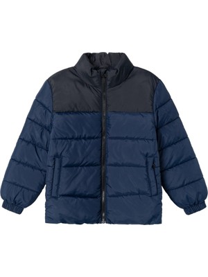 Name İt Dik Yaka Lacivert Erkek Çocuk Mont 13228720