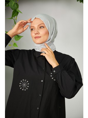 Şehr-i Şal Sakafashion Bitkisel Organik Şal -Mat Gri