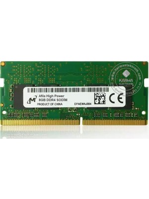 Afila Acer Predator Helios 300 PH315-52-76SA Uyumlu 8gb Ram Bellek