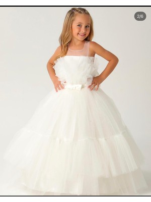 Lisa Kids Yeni Sezon 2-10 Yaş Çocuk Gelinlik Abiye