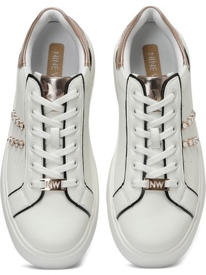 Nine West Alme 3fx Beyaz Kadın Sneaker