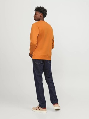 Jack & Jones Jprblaleo Sweat Crew Neck Erkek Sweatshirt