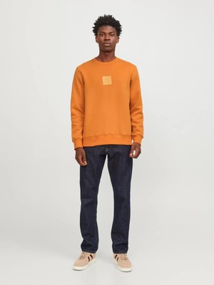 Jack & Jones Jprblaleo Sweat Crew Neck Erkek Sweatshirt