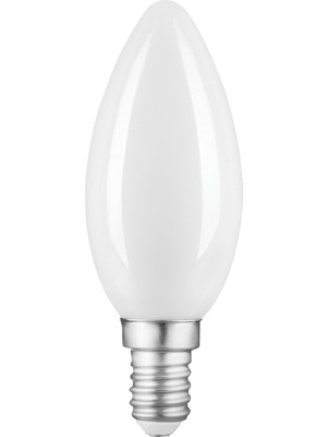 E14 LED FİLAMANLI RUSTIK AMPUL C35 OPAL 6W DÜZ 3000K Gün Işığı ERD-237