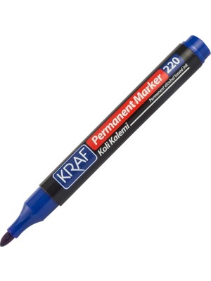 Kraf Permanent Markör Yuvarlak Uc 220 Mavi