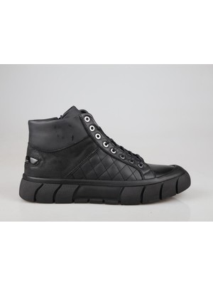 Guja Marcomen 18203  Deri Siyah Erkek Bot