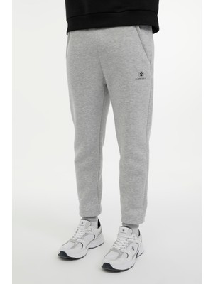 Lumberjack M-CT05 Basıc Jogger 3pr Grı Melanj Erkek Eşofman Altı