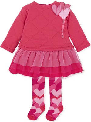 Agatha Ruiz de la Prada 2li Kalpli Elbise - Çorap Set