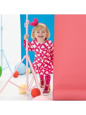 Agatha Ruiz de la Prada Kalp Desenli Elbise - Çorap Set