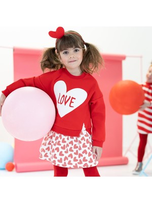 Agatha Ruiz de la Prada Kırmızı 2li Elbise - Çorap Set