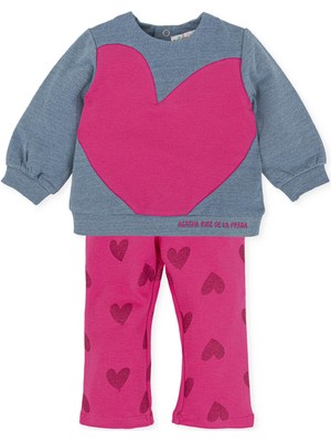 Agatha Ruiz de la Prada Kalpli 2li Bluz Pantolon Set