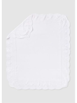 Mayoral Beyaz Bebek Battaniyesi - Mayoral - Beyaz - Standart - 09240-BEYAZ-STANDART