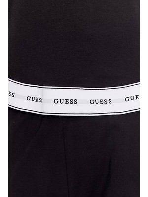 Guess Siyah Regular Fit Sweatshirt